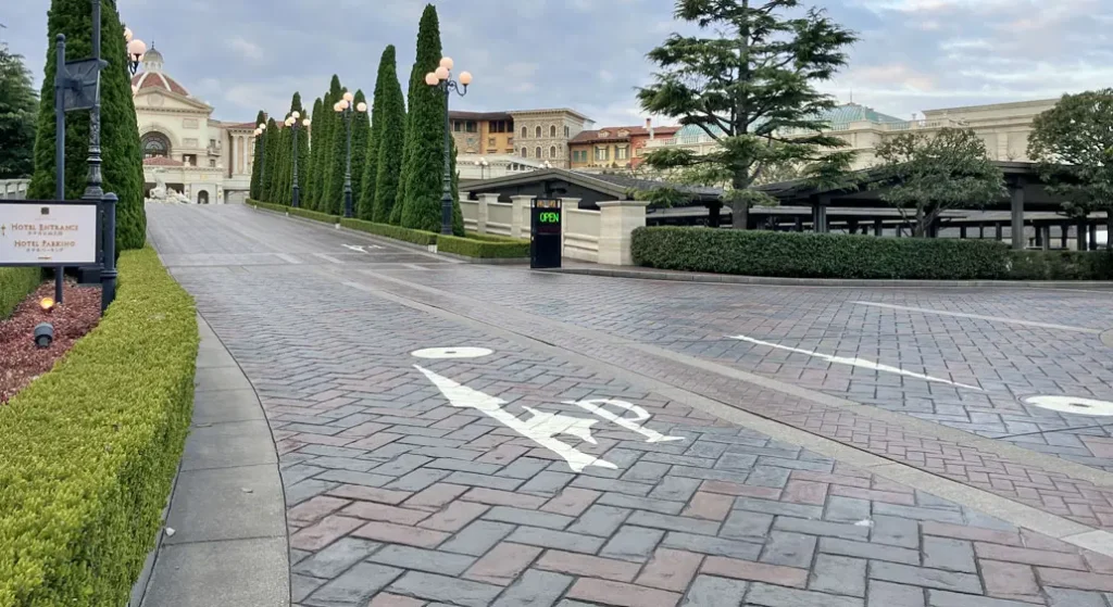 ディズニーシーホテルミラコスタの駐車場への道順